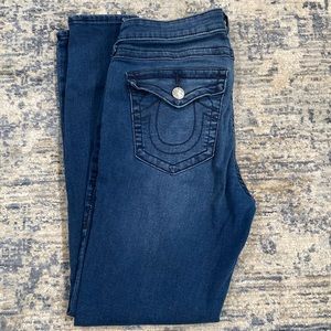 True Religion Skinny Dark Wash Jeans Size 32